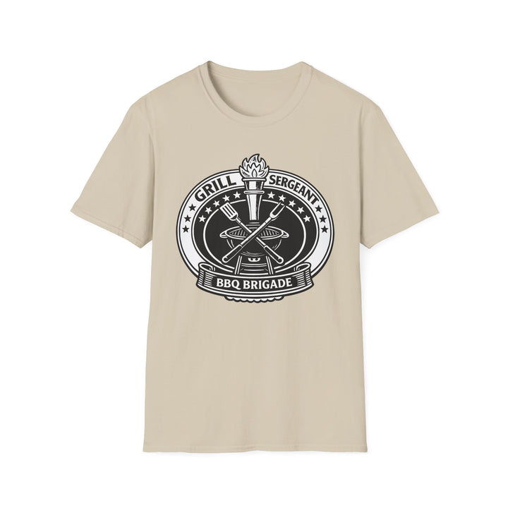 Grill Sergeant T-Shirt — BBQ Brigade Badge