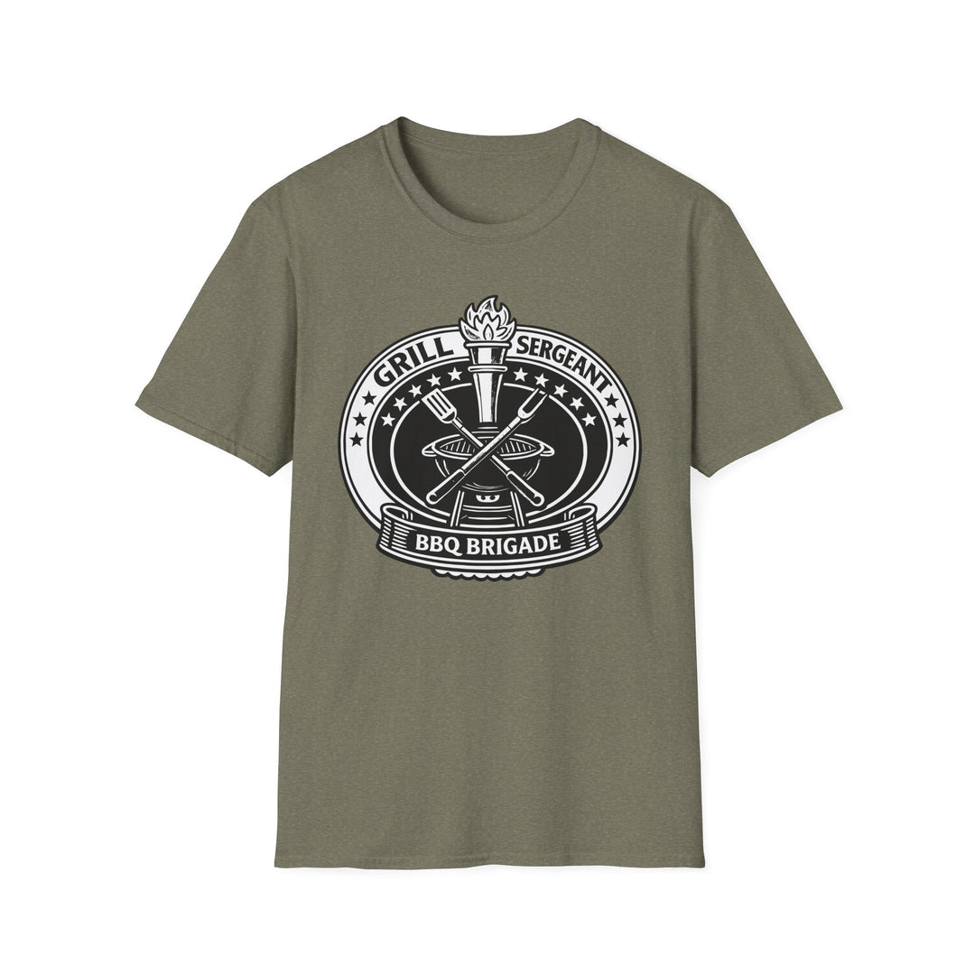 Grill Sergeant T-Shirt — BBQ Brigade Badge