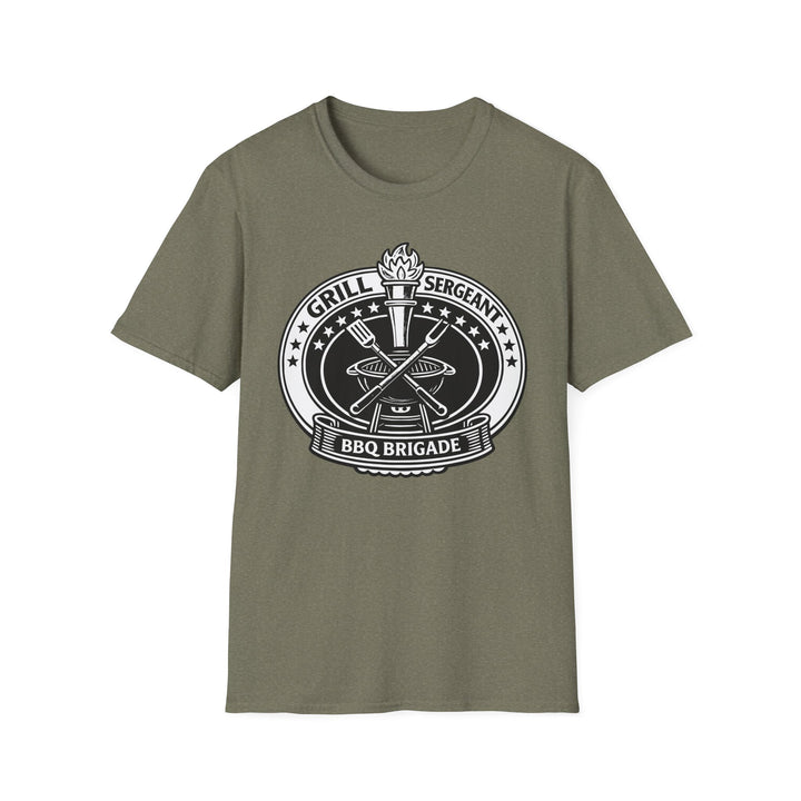 Grill Sergeant T-Shirt — BBQ Brigade Badge