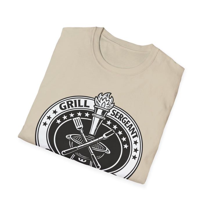Grill Sergeant T-Shirt — BBQ Brigade Badge