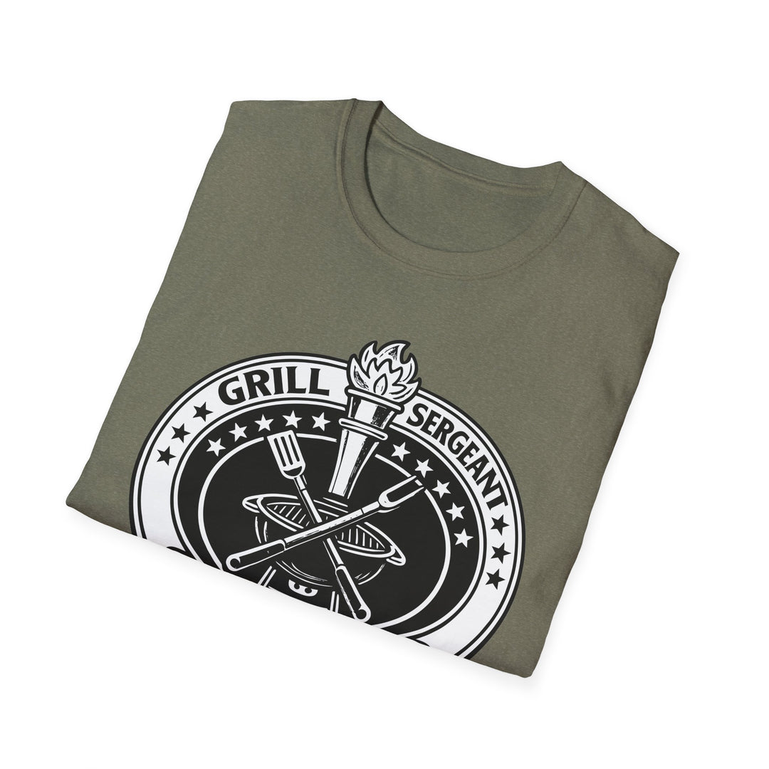 Grill Sergeant T-Shirt — BBQ Brigade Badge