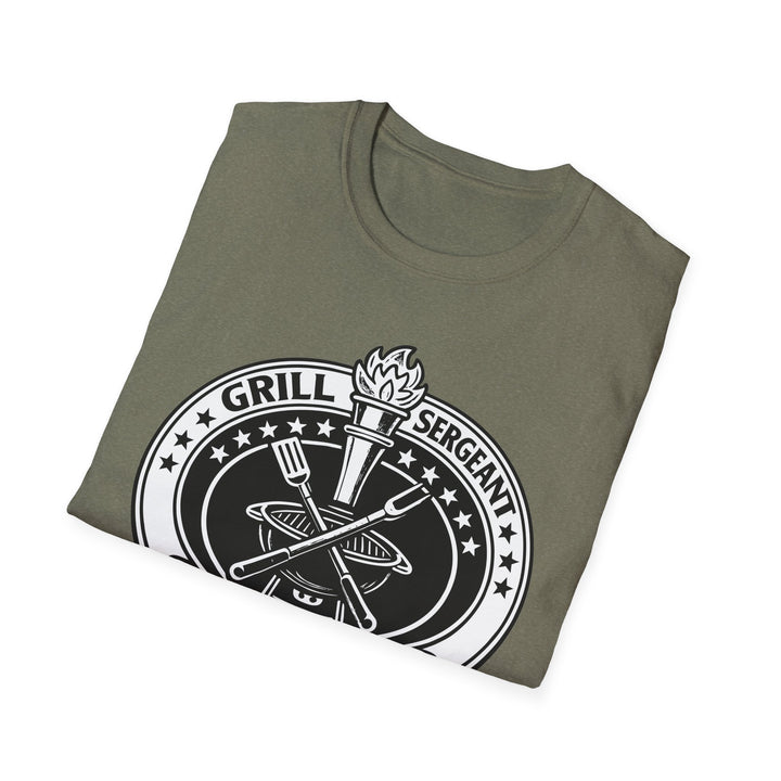 Grill Sergeant T-Shirt — BBQ Brigade Badge