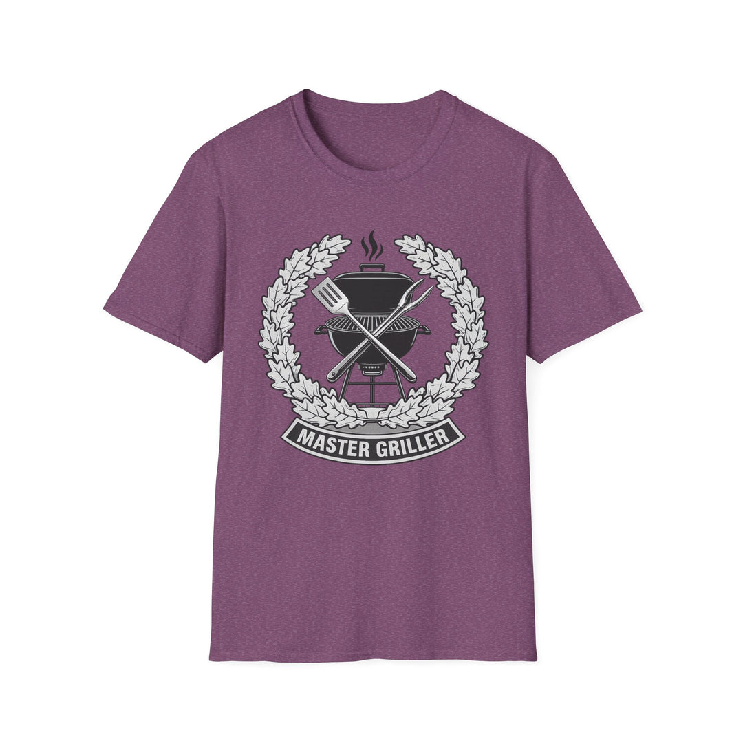 Master Griller T-Shirt — BBQ Grill Emblem Tee for Grill Lovers