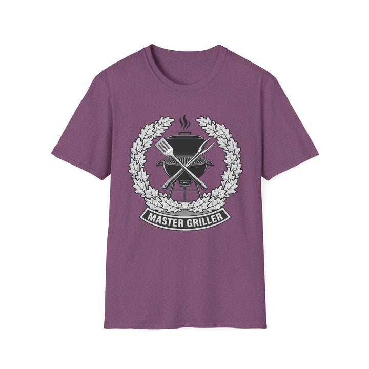 Master Griller T-Shirt — BBQ Grill Emblem Tee for Grill Lovers