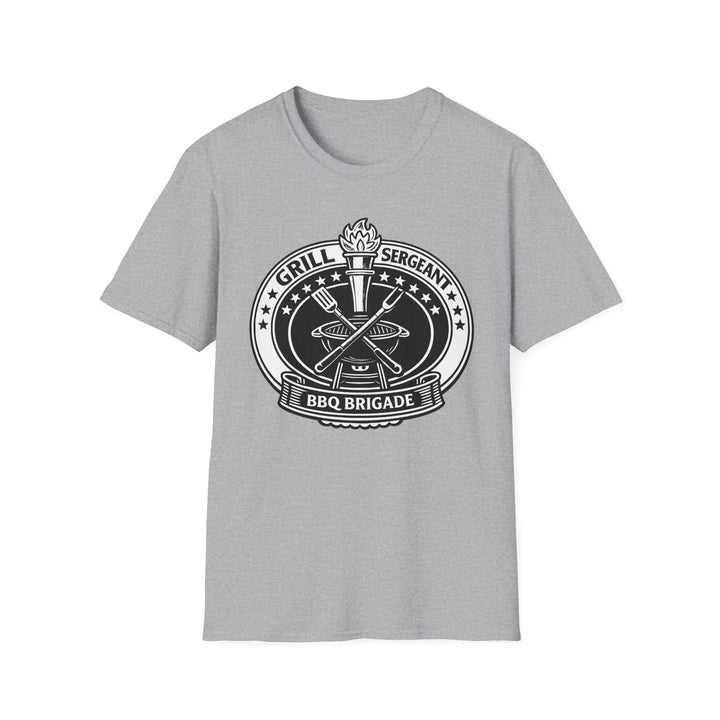 Grill Sergeant T-Shirt — BBQ Brigade Badge